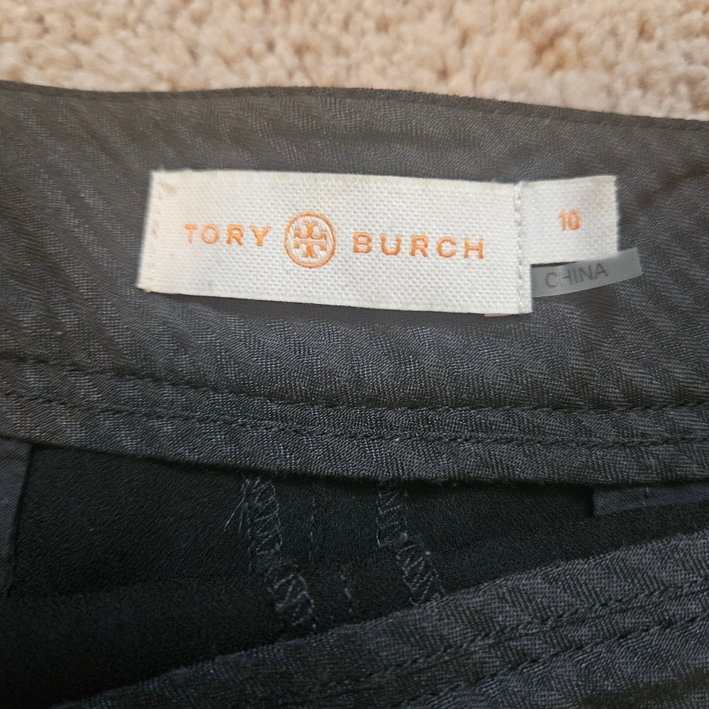 Tory Burch Black Womens Size 10 Rosetta Ankle Pants #30141228 Casual Work Dressy - Picture 4 of 9